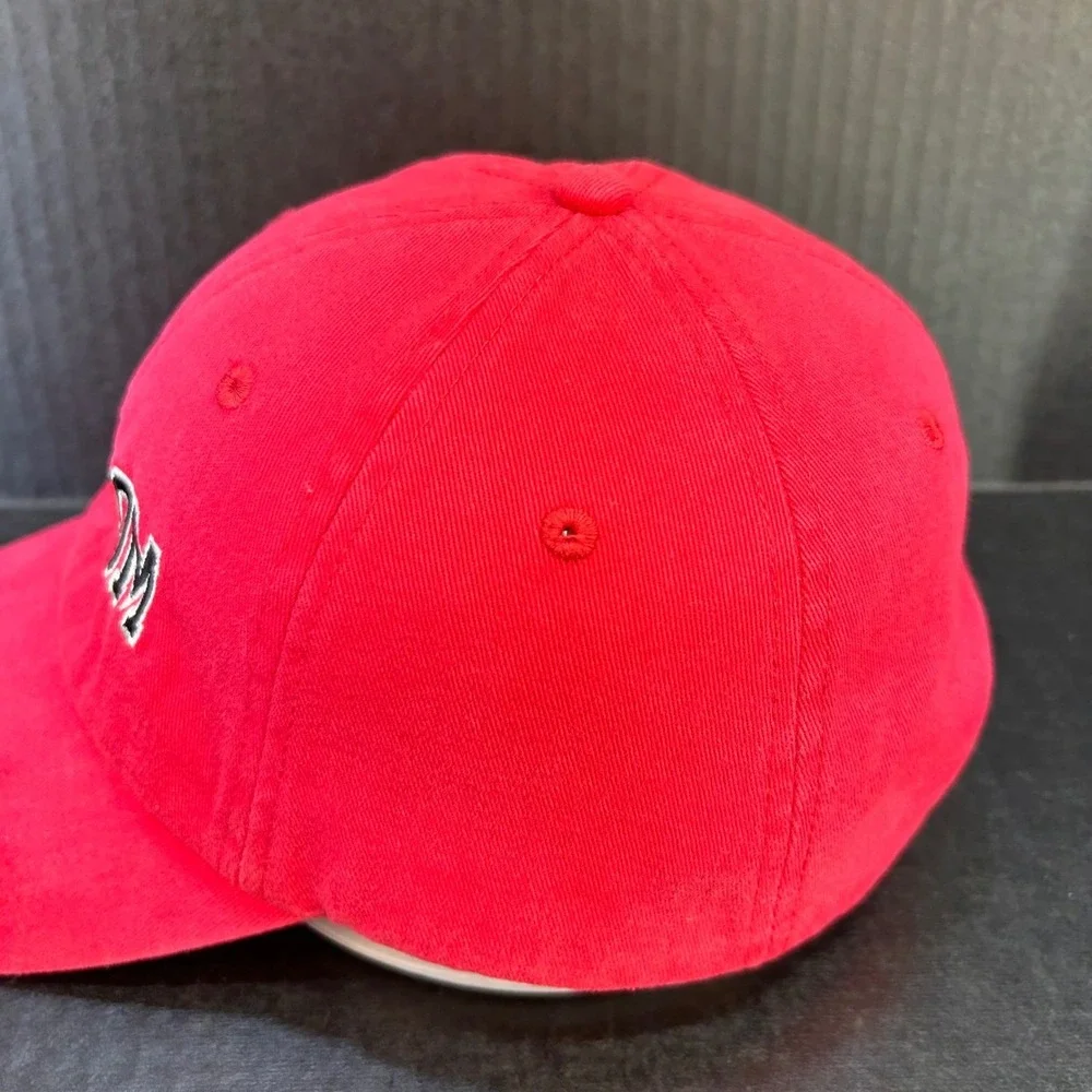 BOYMOM Women Red KC Caps Baseball Hat Adjustable Embroidered OSFM 1576